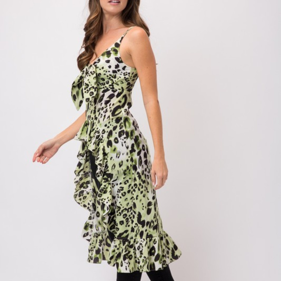 HI LOW ANIMAL PRINT TOP - Picture 3 of 4